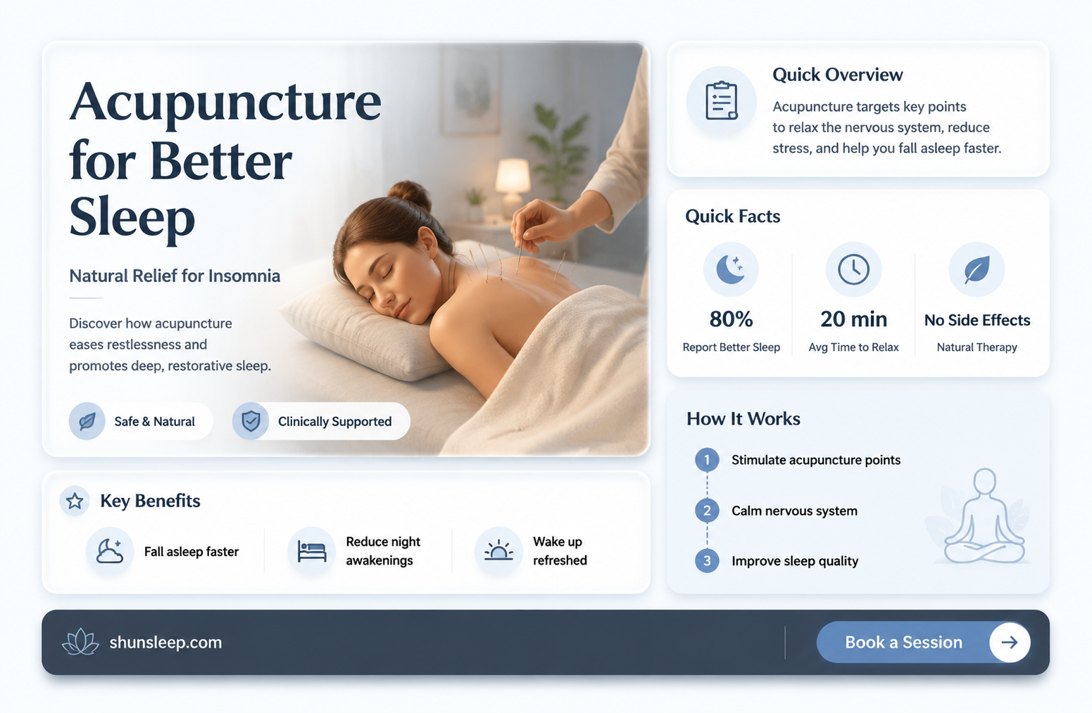 can accupuncture help with sleep