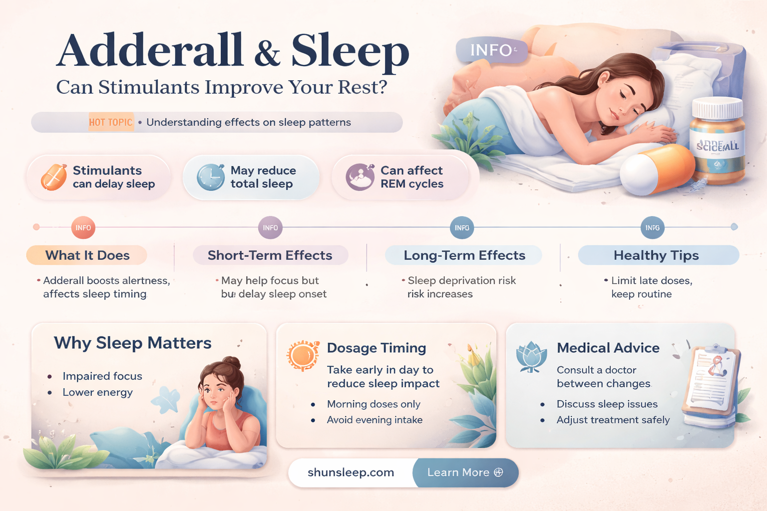 can adderal help you sleep