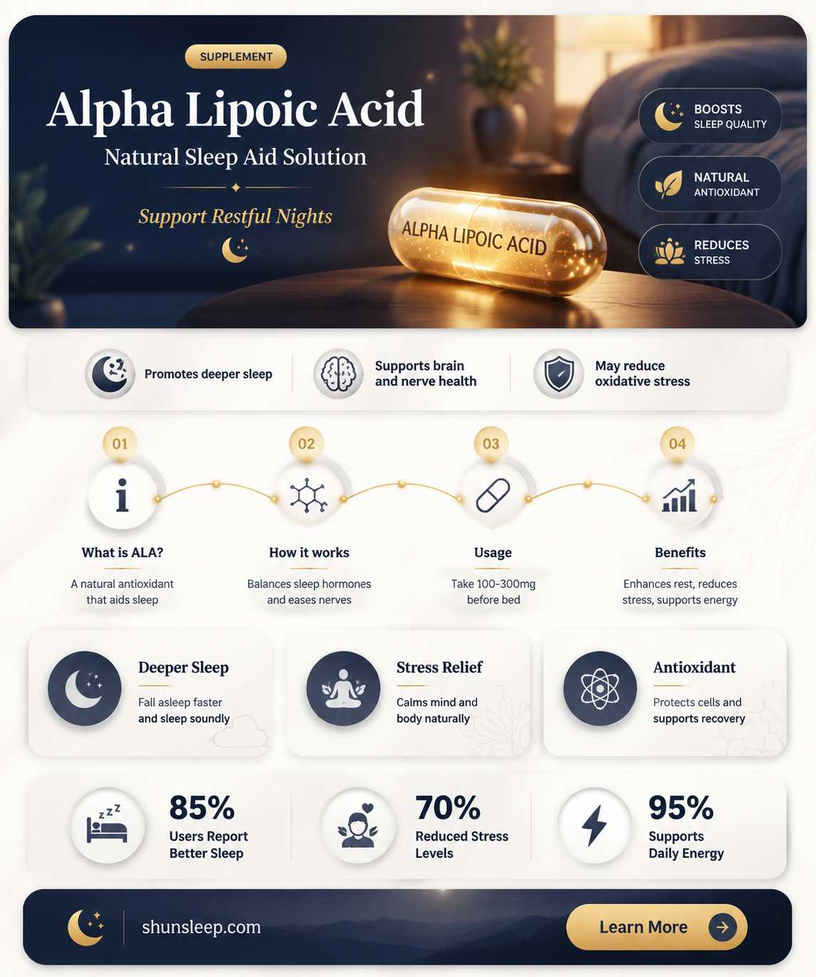 can alpha lipo c acid help people to sleep