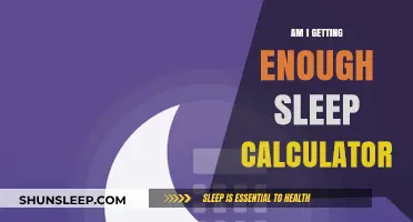 How to Determine If You're Getting Enough Sleep: A Calculator Guide