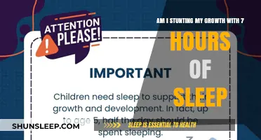 Unlocking Growth: The Impact of 7 Hours of Sleep on Your Potential