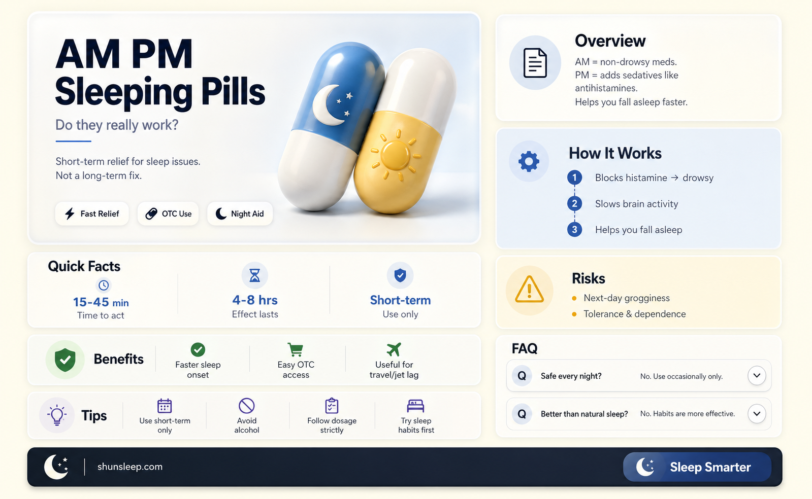 am pm sleeping pills