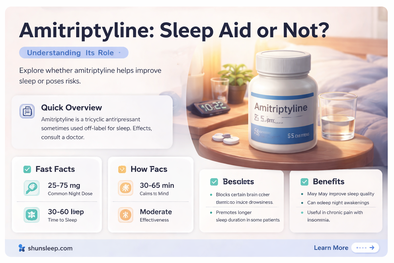 can amitriptyline be used as a sleeping pill