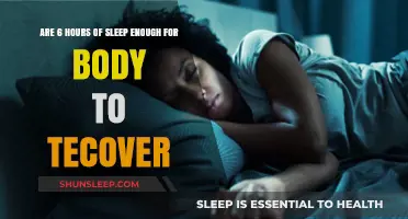 Revitalizing Rest: Is 6 Hours of Sleep Enough for Recovery?