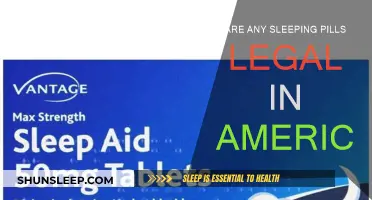 Sleeping Pills: Legal or Illegal in America?