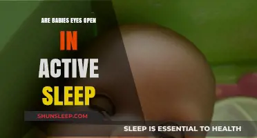 Do Babies Keep Their Eyes Open During Active Sleep?
