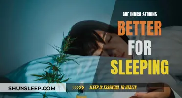 Indica Strains: A Better Night's Sleep?