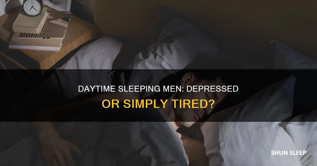 are men who sleep all day depressed