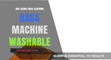 Washing Ozark Trail Sleeping Bags: Machine or Hand Wash?