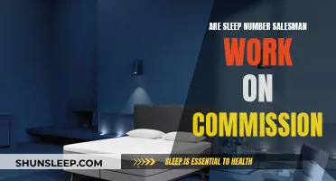 Sleep Number Salesman: Commission-Based Work?