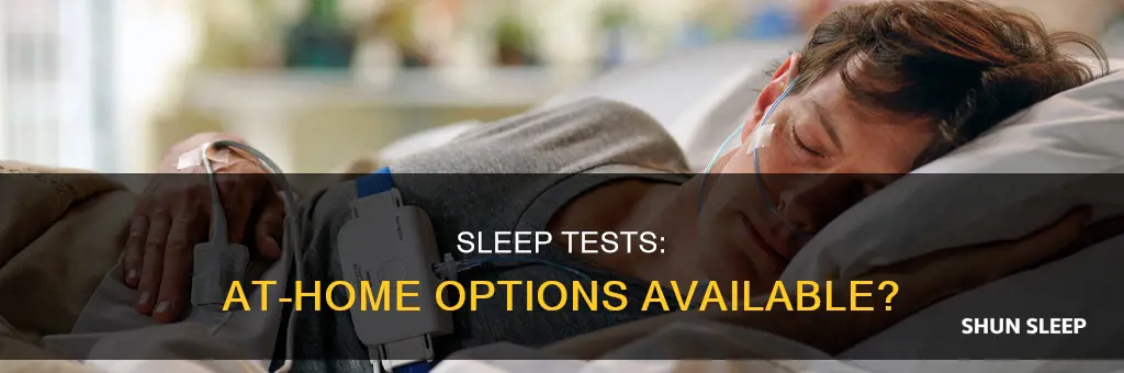 are sleep test done at home