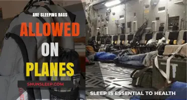 Can You Bring a Sleeping Bag on a Plane?