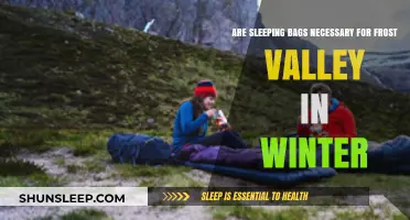Sleeping Bags: Frost Valley Winter Essential?
