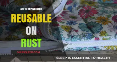 Rust Sleeping Bags: Reusable or One-Time Use?