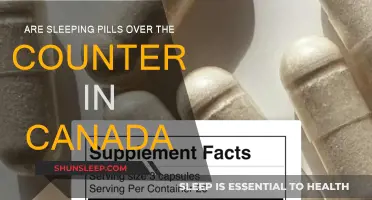 Sleeping Pills: Over-the-Counter Availability in Canada