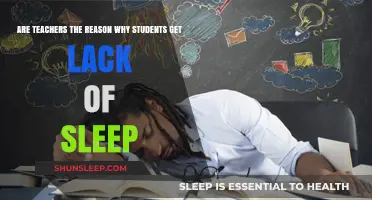 Teachers and Sleep Deprivation: Are Educators Contributing to Student Exhaustion?