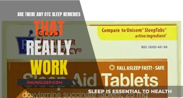 Effective OTC Sleep Remedies: What Really Works?