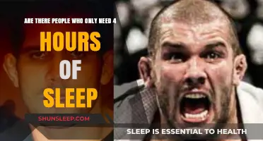 Short on Sleep: Unraveling the Myth of 4-Hour Rest