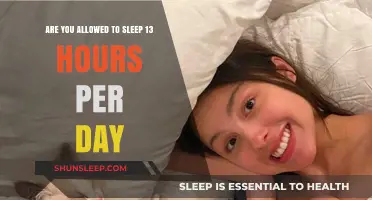 Is Sleeping 13 Hours a Day Healthy or Harmful?