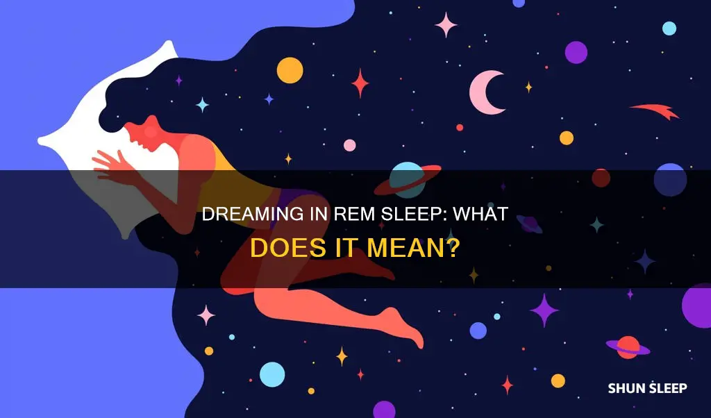 are you dreaming in rem sleep