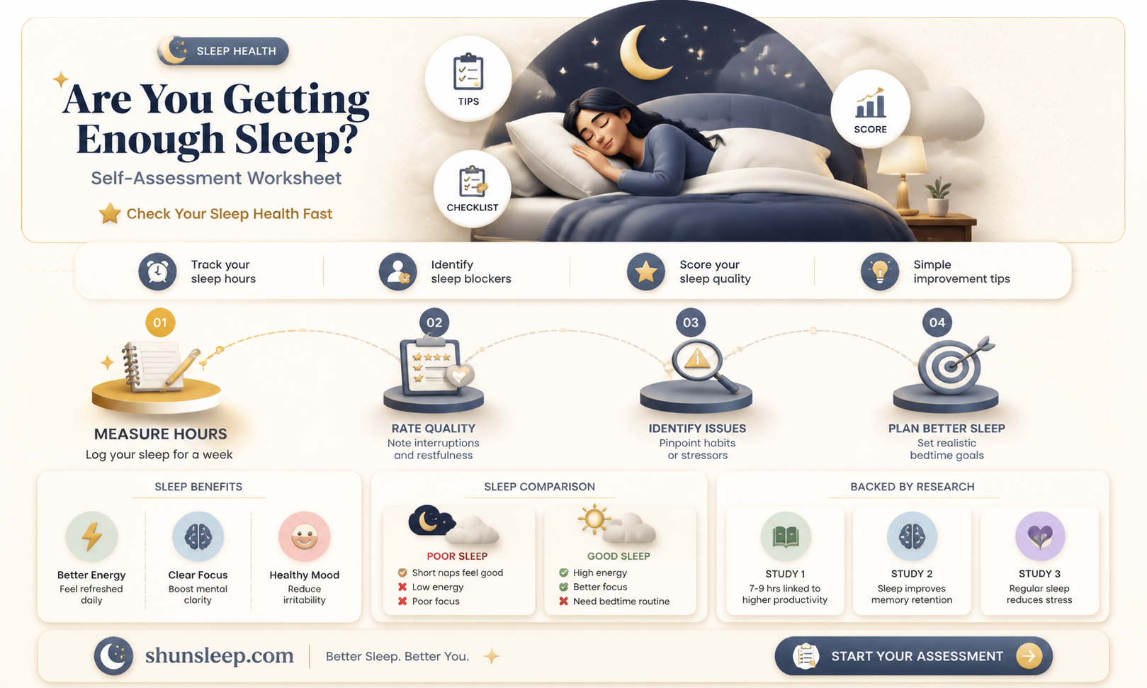 are you getting enough sleep worksheey