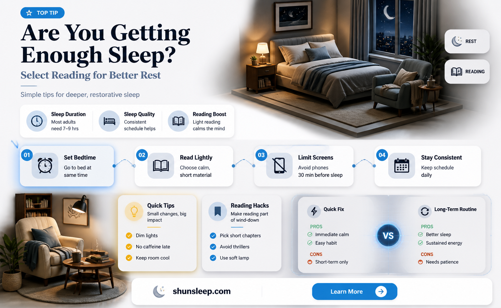 are you getting enough sleep select reading