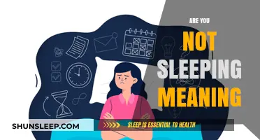 Why Lack of Sleep is a Concern
