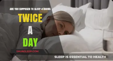 Debunking the Myth: Is Sleeping 4 Hours Twice a Day Beneficial?