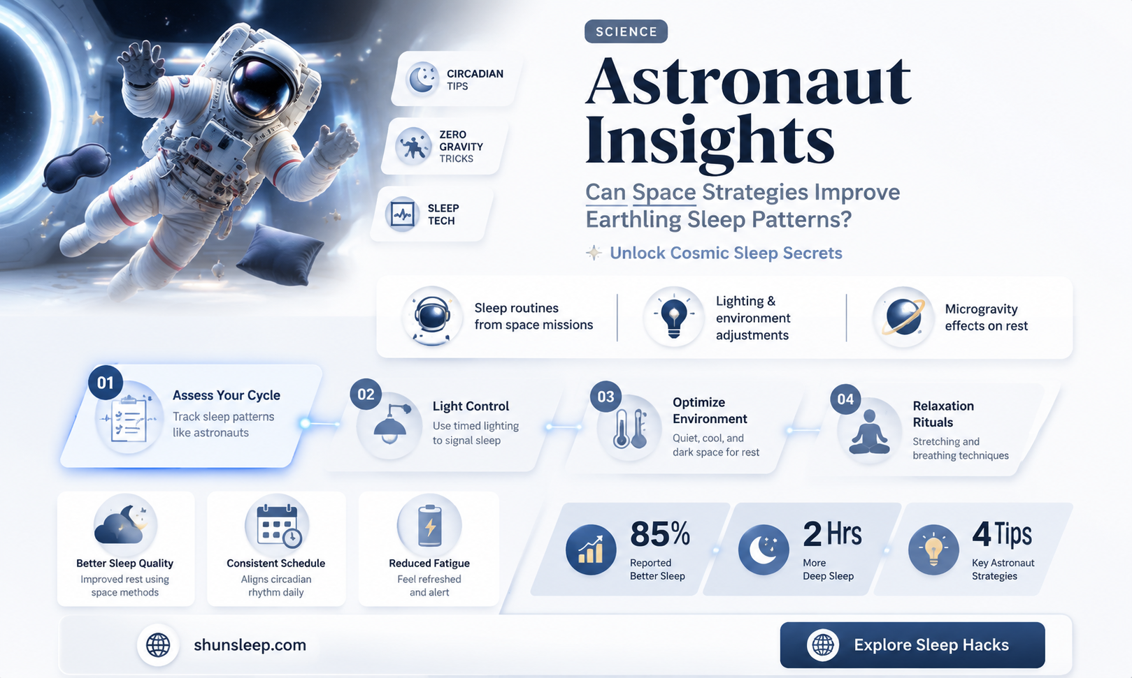can astronauts help earthlings ge more sleep wsj