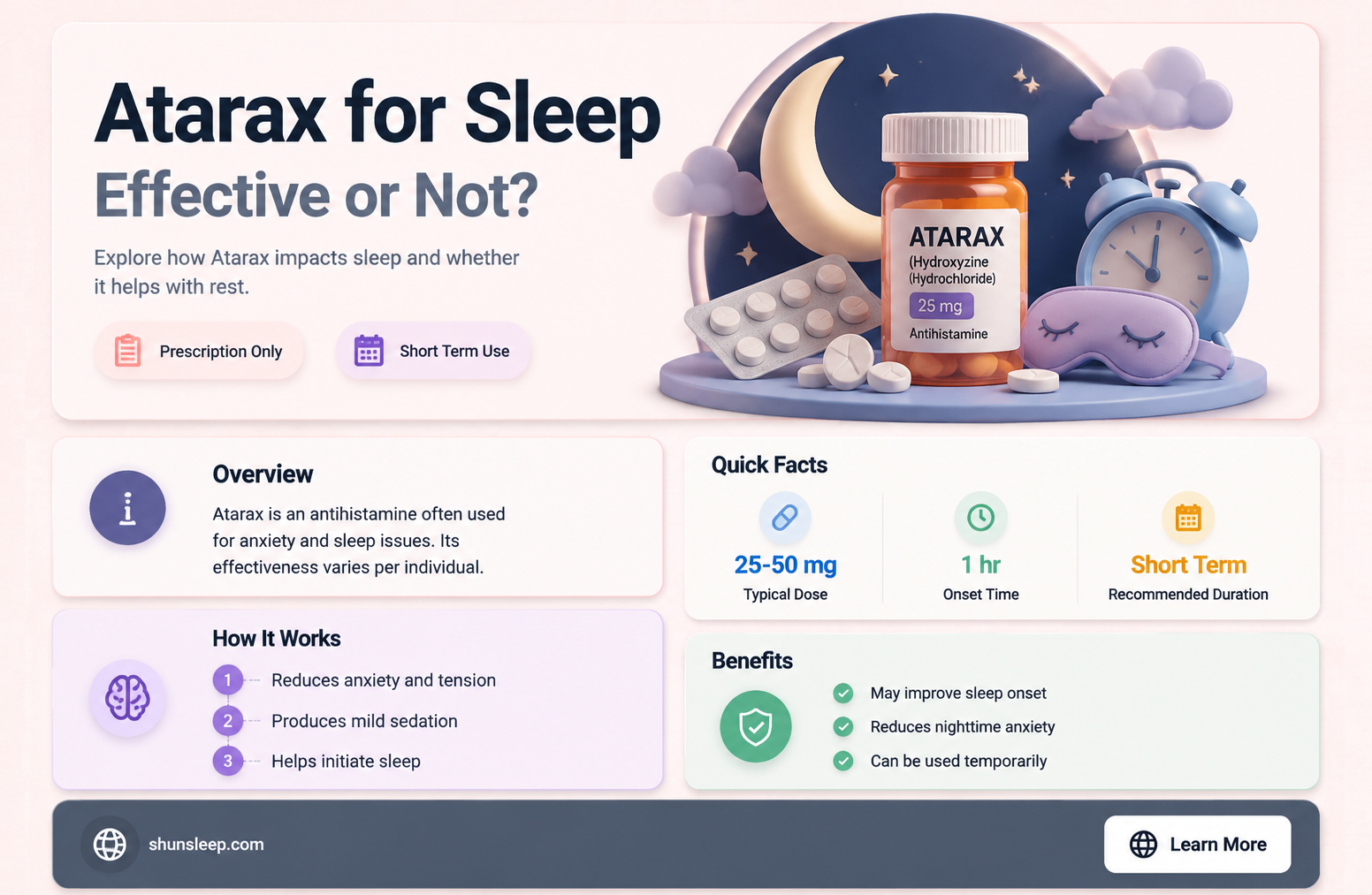 can atarax be used for sleep