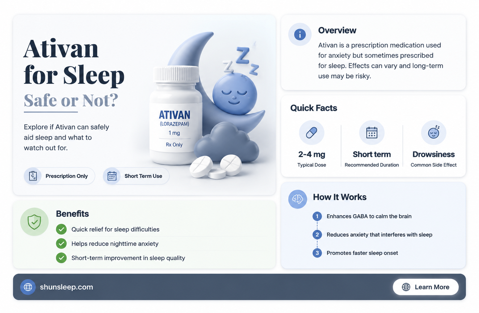 can ativan be used as a sleep aid
