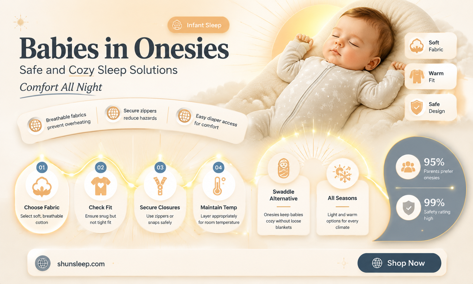 can babies just sleep in a onesie