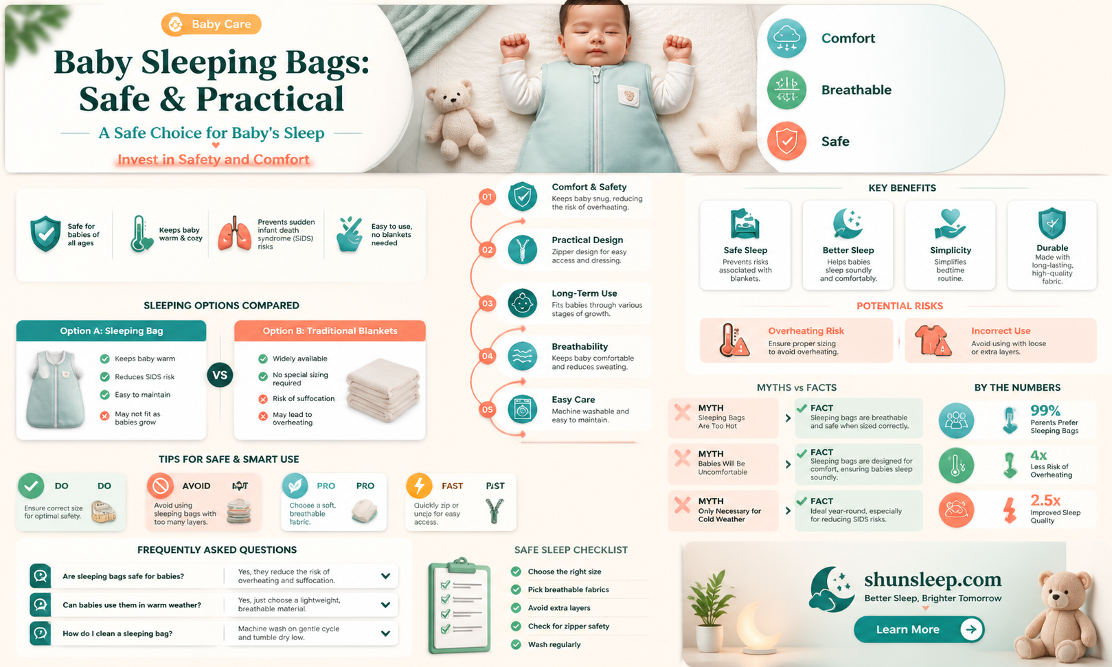 are baby sleeping bags worth it