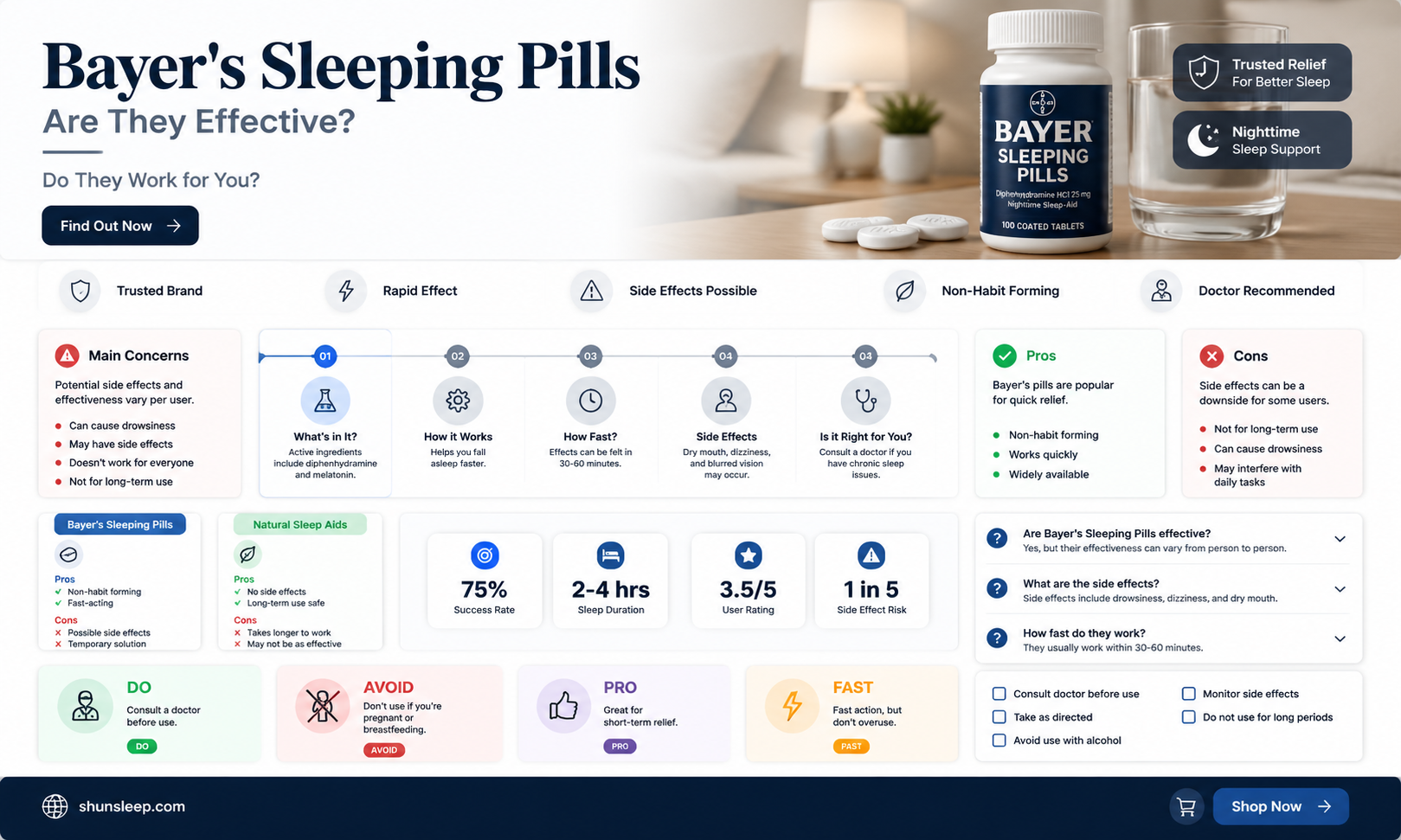 are bayers sleeping pills