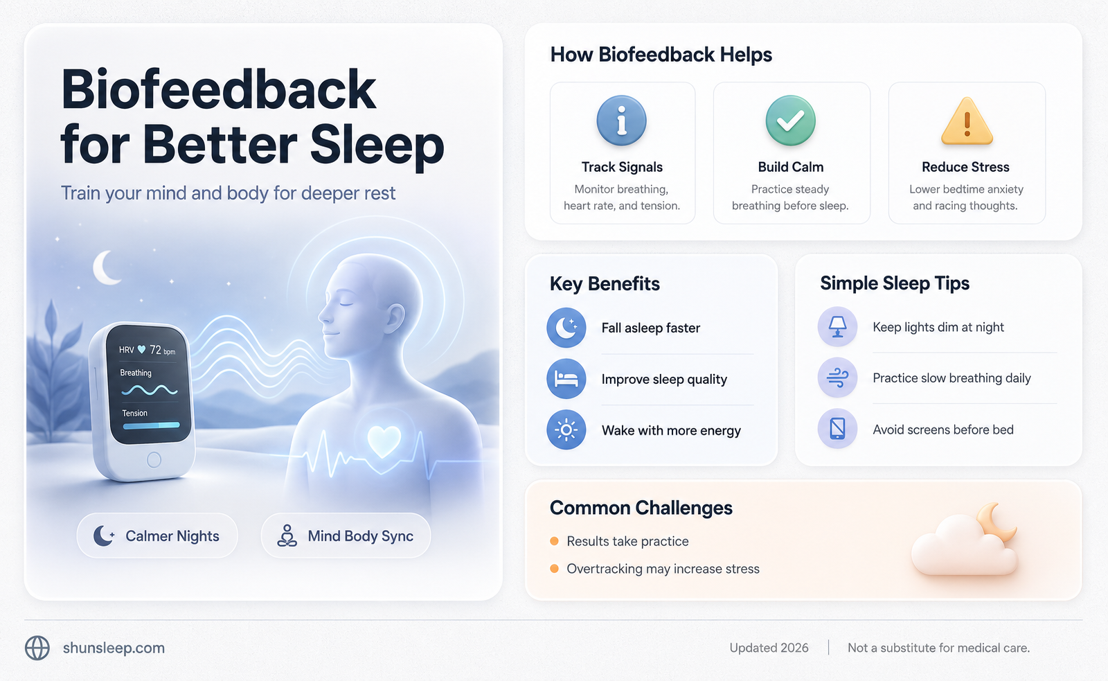can biofeedback help sleep
