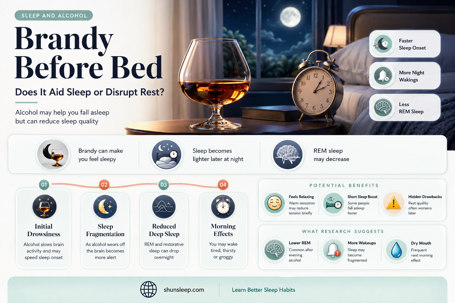 can brandy help you sleep