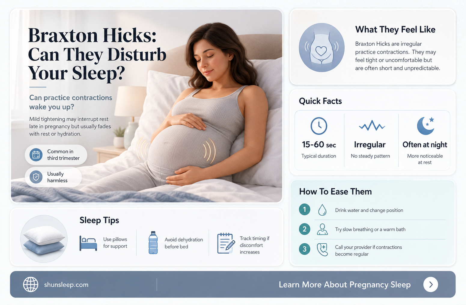 can braxton hicks wake you up from sleep