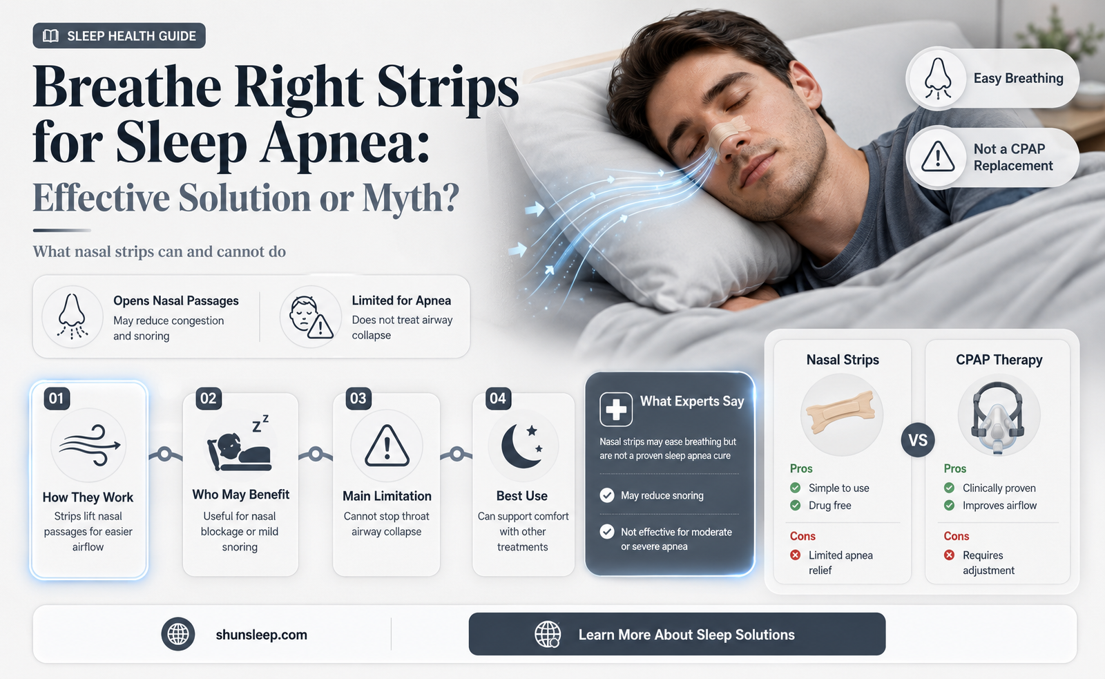 can breathe right strips help with sleep apnea