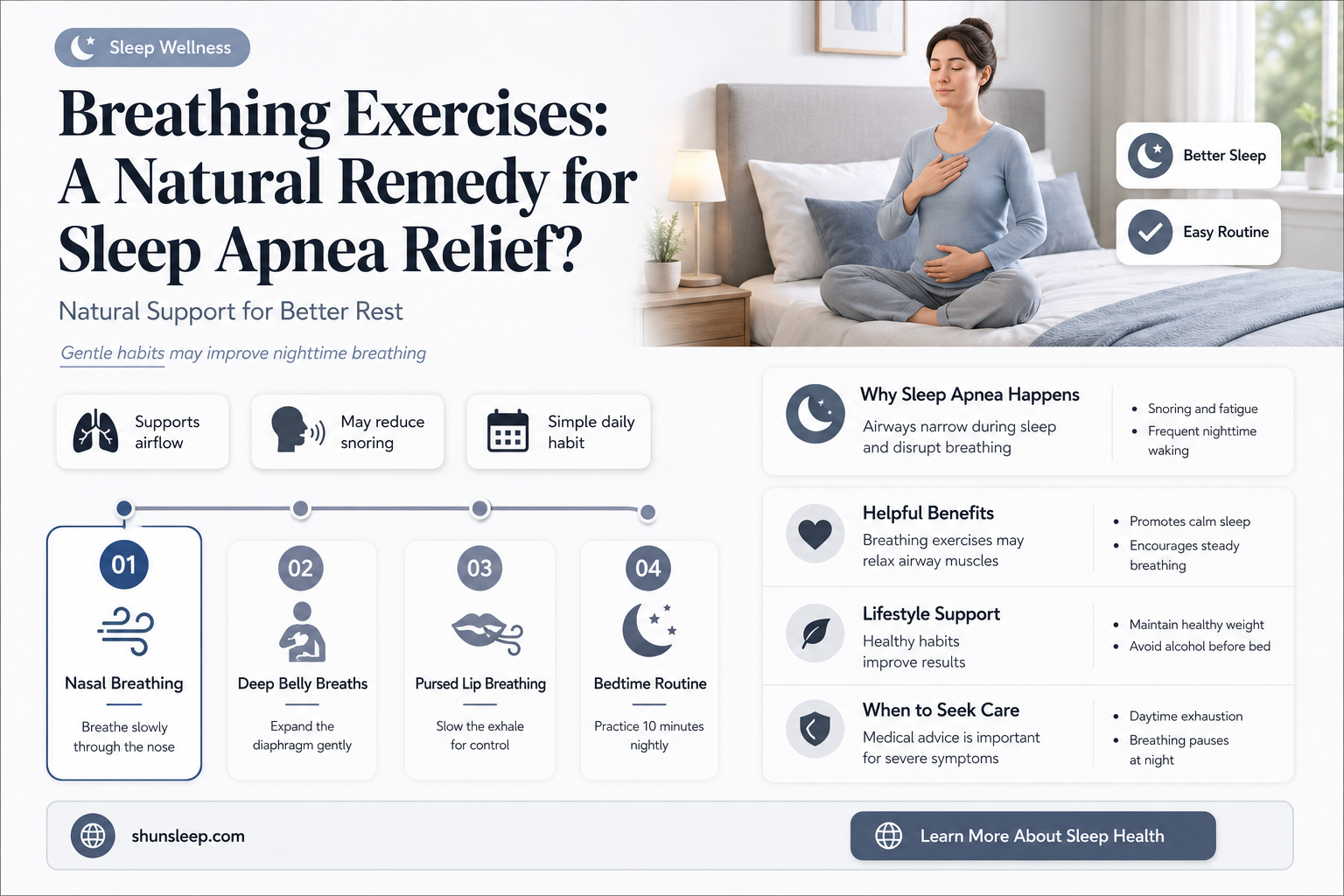 can breathing exercises help with sleep apnea