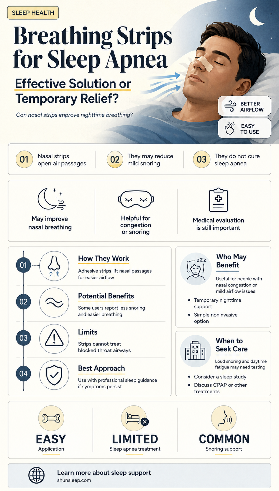 can breathing strips help with sleep apnea