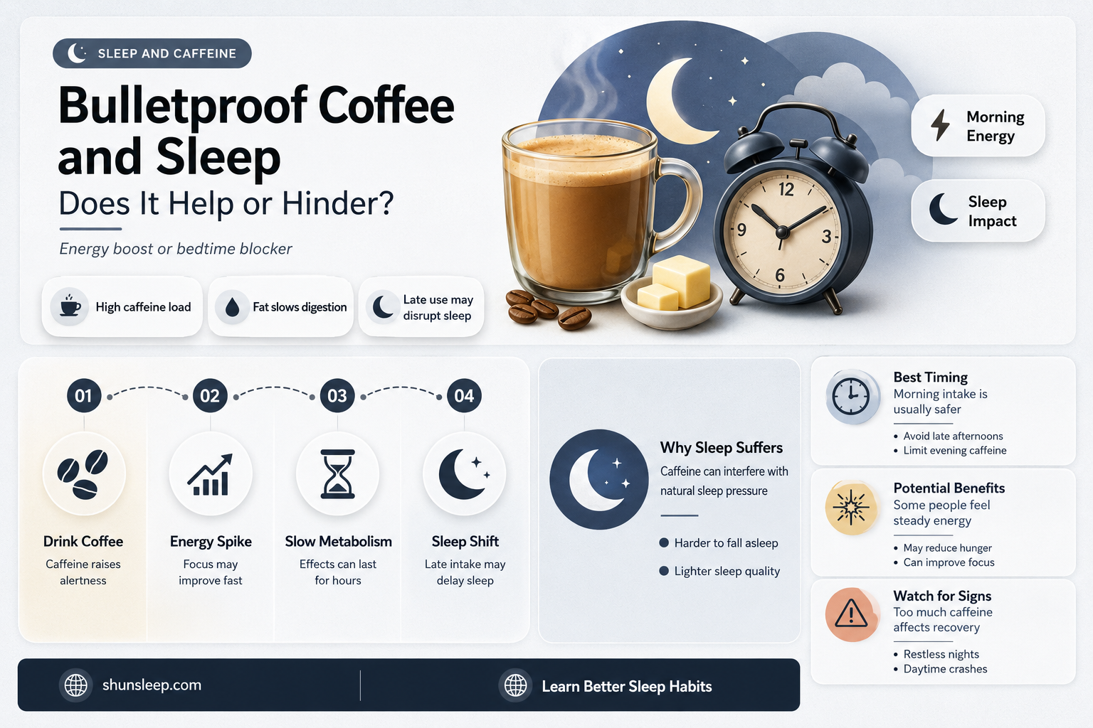 can bulletproof coffee help you sleep