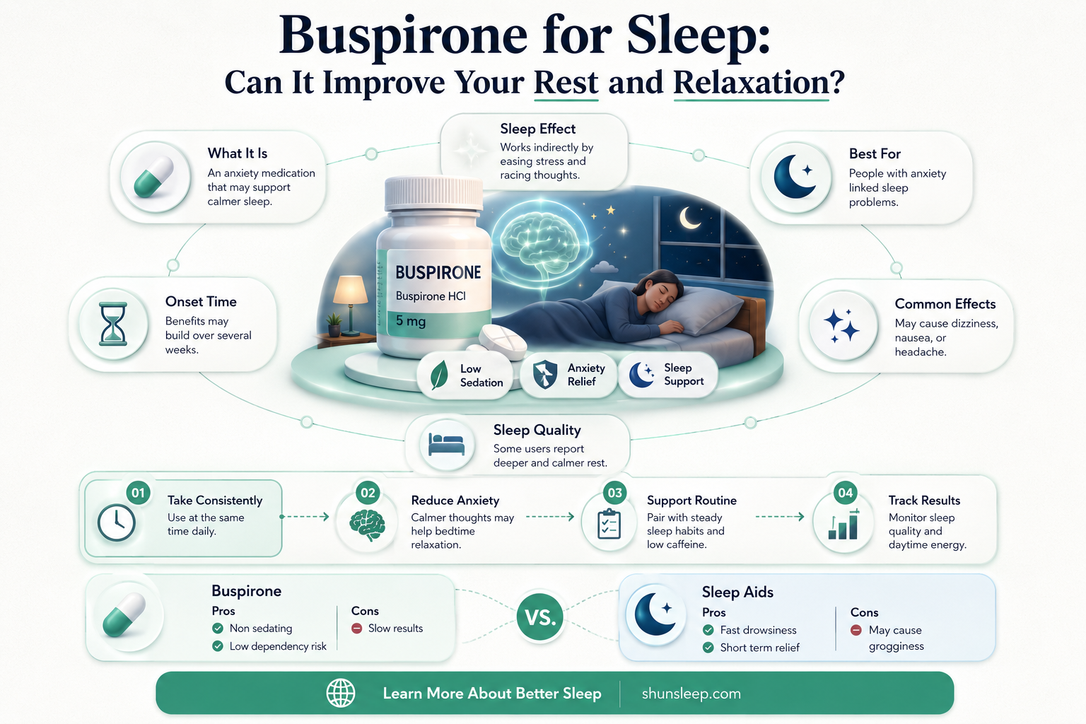 can buspirone help me sleep