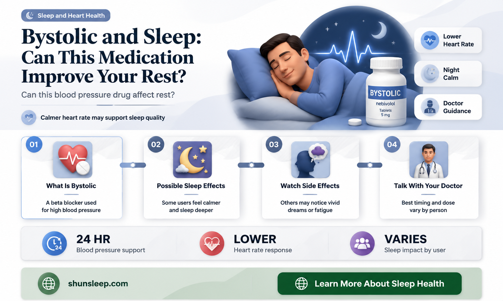 can bystolic help you sleep better