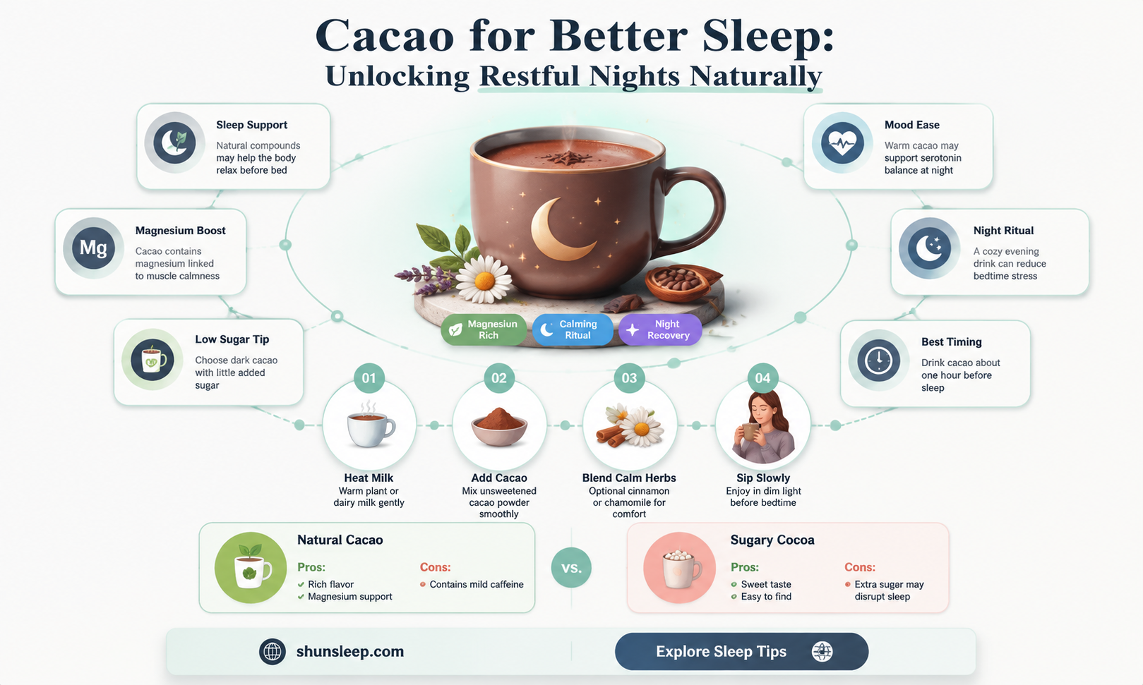 can cacao help you sleep