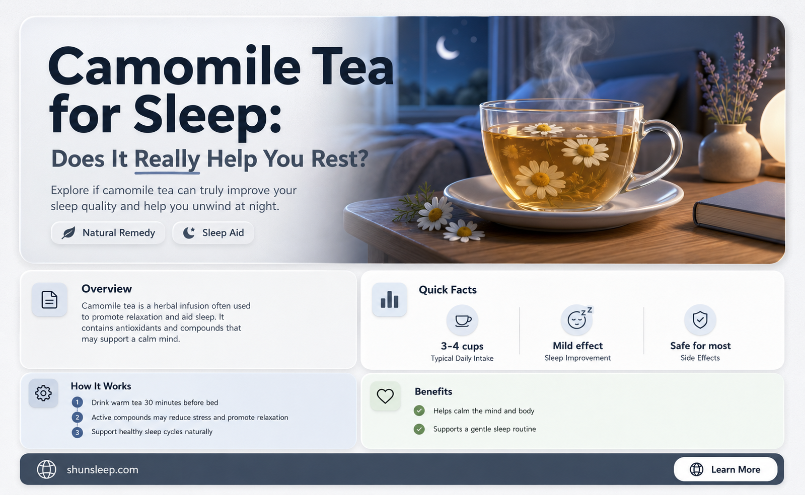 can camomile tea help you sleep