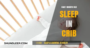 When Can Babies Sleep in Cribs?