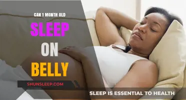 Belly Sleeping for One-Month-Old Babies: Safe or Not?