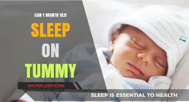 Tummy Time: Safe Sleep for One-Month-Old Babies
