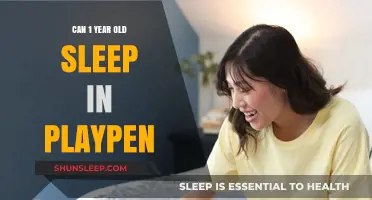 A Playpen: Safe Sleeping Space for One-Year-Olds