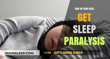 Sleep Paralysis in Children: Can 10-Year-Olds Experience It?